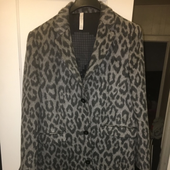 leopard coat zara